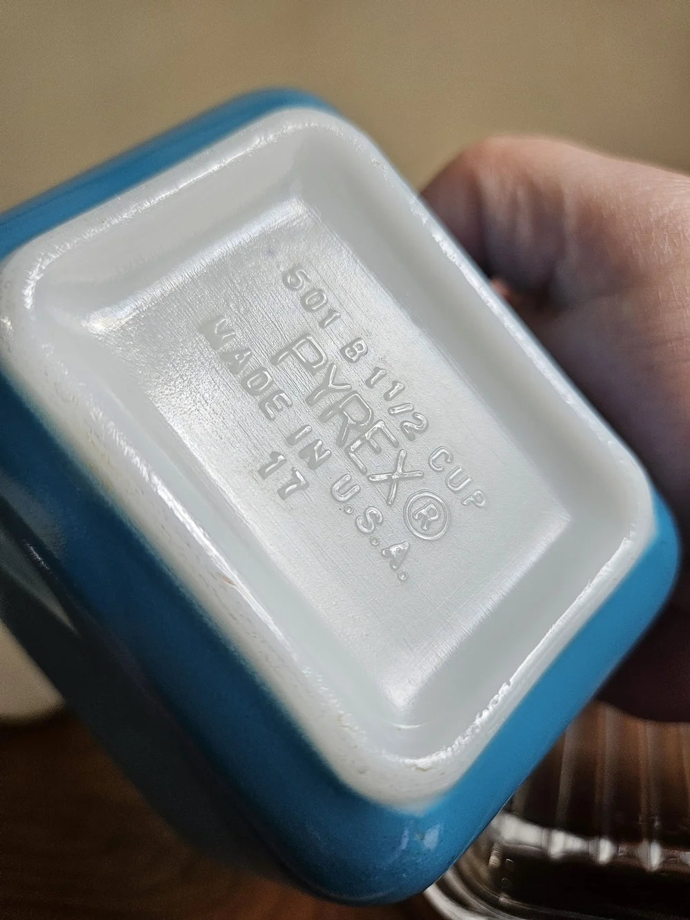 Pyrex Horizon Blue Refrigerator Set 1969-1972
